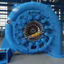 Durability Hydro Turbine Generator With Customized Model 5m-500m Water Head 50HZ/60HZ Frequency