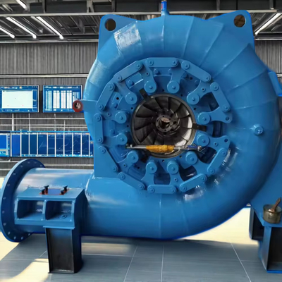 Capacity Steel Kaplan Hydro Turbine Francis Hydro Turbine Custom Model for 200kw-20mw Power Scale