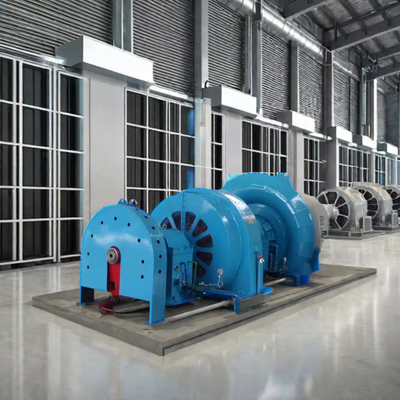 200kW - 20MW Steel And Stainless Steel Construction Francis High Head Water Turbine With Durability