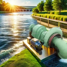 Static Silicon Excitation Water Turbine Generator For High Frequency Output