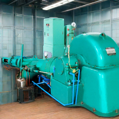 Vertical Water Turbine Generator / Turgo Turbine For Hydropower Plant