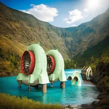 High Performance Francis Turbine Generator For Power Generation