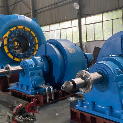Automatic / Manual Water Turbine Generator With 450-1000RPM Rated Voltage