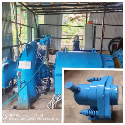 Customized Color Efficiency Water Turbine Generator For Hydro Power Plant
