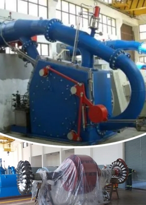 IP54 Brushless Or Thyristor Pelton Turbine Generator For Hydropower
