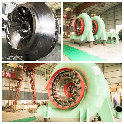 50Hz Customized Energy High Efficiency Electric Hydroelectric Generator Water Turbine