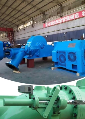 200kW-30MW Stainless Steel Turgo Turbine Generator With Rated Frequency 50/60Hz