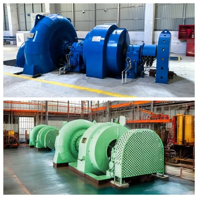 Customized Francis Turbine Generator With Electrical Equipment Microgovernor For Hydropower Plant