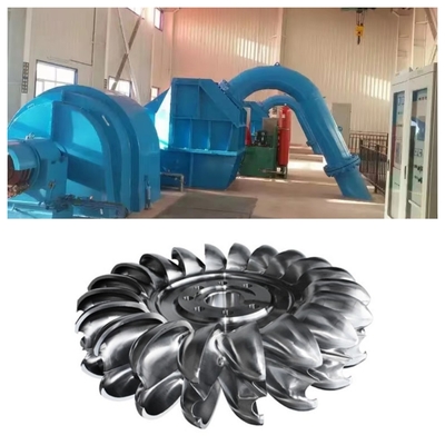 500-3000r/min Speed Range Pelton Type Turbine Generator with Brushless Excitation Mode