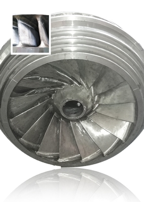Customized Hydroelectric Power Hydro Turbine Francis Runner With Stainless Steel