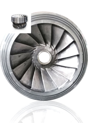 Customized Fixed Welded Blade Angle Hydro Turbine Runner With Surface Treatment