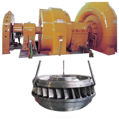 Precision Francis Turbine Generator Stainless Steel Runner Material And Rated Frequency 50Hz/ 60HZ