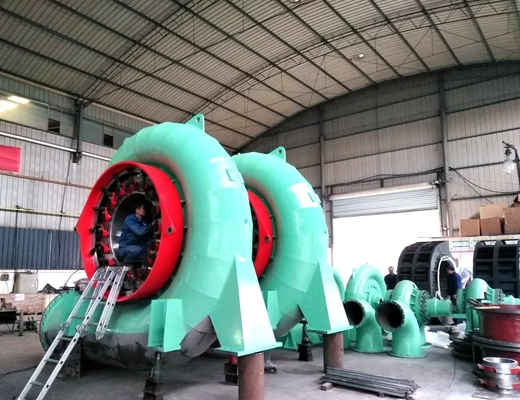 300kw-20mw Francis Hydroturbine Generator for Specific Head Customizable Capacity with 50HZ/60HZ Frequency