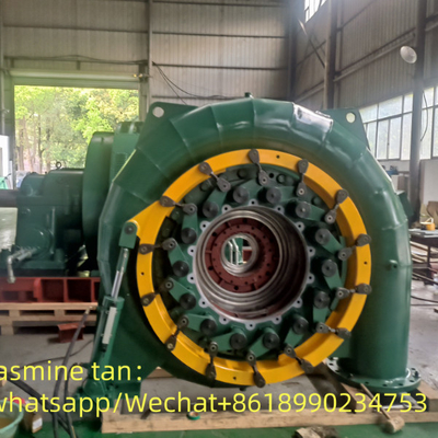 Draft Tube Material StainlessSteel Francis Hydro Turbine with Rated Power 100KW-3MW