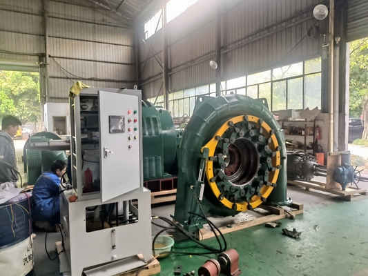 Large Pipe Diameter DN2250-3200mm Francis Water Turbine Generator for High Flow Rate Water Power Generation