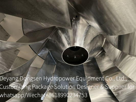 Stainless Steel Water Power Turbine for Eco-Friendly and Sustainable Energy Production Runner Diameter 0.5 10 Meters