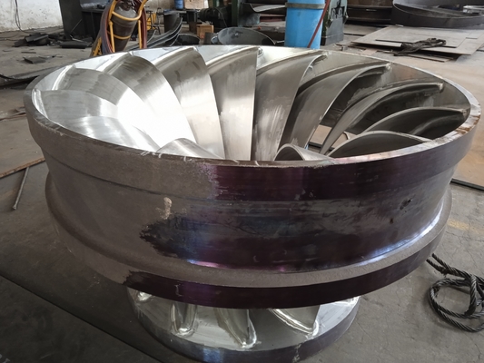 1200kw Francis Hydro Turbine Runner with Stainless Steel and Carbin Steel Material