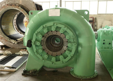 Water Turbine Electric Generator / Francis Turbine Generator 200kw Working Stable