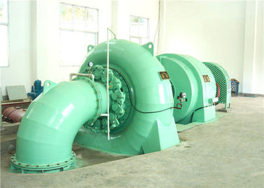 100 Kw Francis Turbine Generator / Water Turbine Power Generator Compact Structure