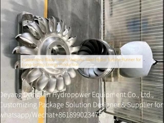 Customized Blade Height Stainless Steel Hydro Turbine Runner for Long-lasting Energy Production