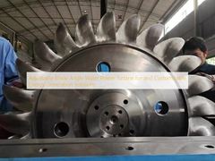 Adjustable Blade Angle Water Power Turbine for and Customizable Energy Generation Solutions